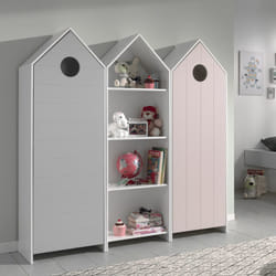Altobuy 3663738043571 armoire de rangement pour enfant Rose