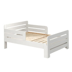 THEMIS - Lit Evolutif Blanc 3 Réglages 90x140/160/200cm