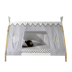 Altobuy - flitt - Lit 90x200cm Forme Tipi avec Toile