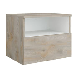 Altobuy 3663738045520 Table de nuit et table de chevet 1 tiroir(s) Marron
