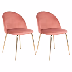 Altobuy 3663738045902, Velours, Rose, Métal, Intérieure, Meyrin, 520 mm