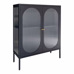 Altobuy 3663738046763, Acier, Noir, 2 portes(s), 350 mm, 900 mm, 1100 mm