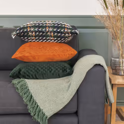 Altobuy 3663738046879 plaid Coton Vert