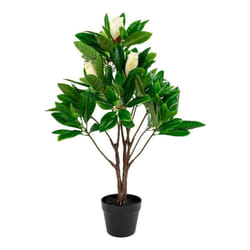 MASSO - Magnolia Décoratif Artificiel Hauteur 90cm