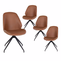 Altobuy 3663738048477, Simili-cuir, Marron, Acier, Intérieure, Gaya, 600 mm