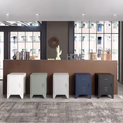Altobuy 3663738049665 Table de nuit et table de chevet Bleu