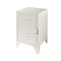 Altobuy 3663738049672 Table de nuit et table de chevet Blanc