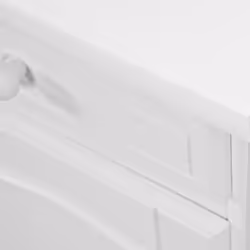 Altobuy - laurie - Buffet 3 Portes 3 Tiroirs Bois Massif Vernis Blanc - Blanc - Vue supplémentaire 7