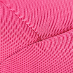 Altobuy - clide - Chaise de Bureau Enfant Tissu Rose et Pieds Chromés - Rose - Vue supplémentaire 7