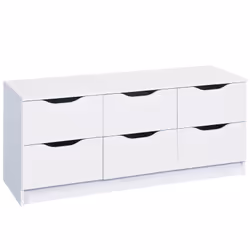 Altobuy 3663738054812, Blanc, 6 tiroir(s), Pologne, 1220 mm, 400 mm, 500 mm