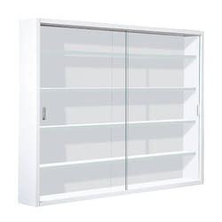 COLLECT - Vitrine Murale 5 Compartiments Blanche