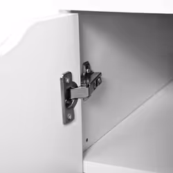 Altobuy - jenny - Bureau 1 Porte 1 Tiroir Coloris Blanc - Blanc - Vue supplémentaire 4