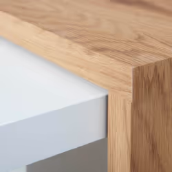 Jodok - Table Basse Blanche et Bois