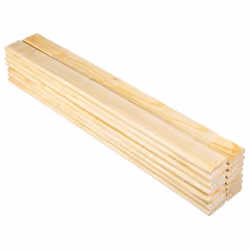 Altobuy - latten - Sommier 13 Lattes 90x200 - Marron clair