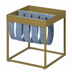Altobuy 3663738062183, Table basse, Forme carrée, Vert
