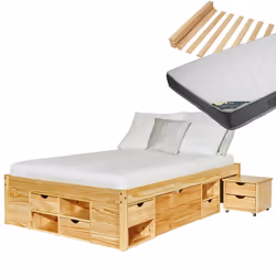 Altobuy 3663738062732, Double standard, Bois, 2090 mm, Brésil, 118,5 kg