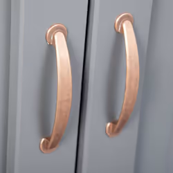 Melina - Buffet 3 Portes 3 Tiroirs Coloris Gris - Gris - Vue supplémentaire 5