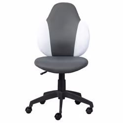 Altobuy - prezi - Fauteuil Pivotant Gris pour Enfant - Gris