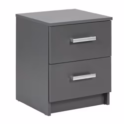 Altobuy 3663738064231 Table de nuit et table de chevet Gris