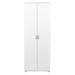 Altobuy - teo - Armoire Multiusage 2 Portes Coloris Blanc