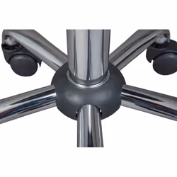 Altobuy - azure - Tabouret Pivotant sur Roulettes Simili Blanc - Blanc