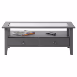 Altobuy 3663738064613, Table basse, Forme rectangulaire, Gris