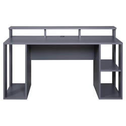 Altobuy - mario - Bureau Gamer Multi-Rangement Anthracite - Gris anthracite