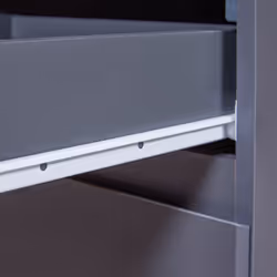 Altobuy - mario - Caisson Bureau Verrouillable 1 Porte 1 Tiroir Gris - Gris anthracite - Vue supplémentaire 6