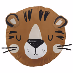 Altobuy 3663738065849, Marron, Rond, Coussin décoratif