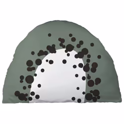 Altobuy - fruiy - Coussin Déhoussable 35x50cm Coton Motif Fruits - Vert