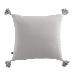 Altobuy 3663738066297, Gris, Carré, Coussin décoratif