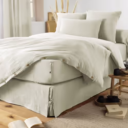Altobuy 3663738066730 housse de couette Vert Coton 200 x 200 cm