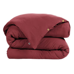 Altobuy 3663738066952 housse de couette Bordeaux Coton 260 x 240 cm