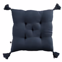 Altobuy 3663738067201, Bleu, Carré, Coussin décoratif