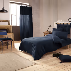Altobuy 3663738067294 housse de couette Bleu Coton 200 x 200 cm