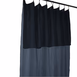 Altobuy 3663738067331, Bleu, Coton, Ourea, 1400 mm, 3000 mm, 380 mm