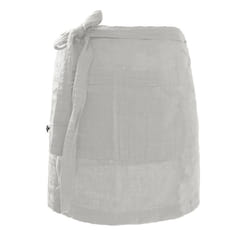 Altobuy - ourea - Demi-Tablier avec Double Poche Gaze de Coton Nuage - Gris