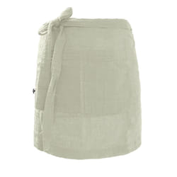 Altobuy - ourea - Demi-Tablier avec Double Poche Gaze de Coton Vert d'Eau - Vert