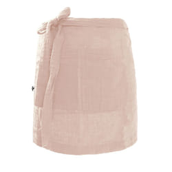 Altobuy - ourea - Demi-Tablier avec Double Poche Gaze de Coton Guimauve - Rose