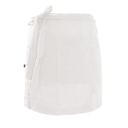 OUREA - Demi-Tablier avec Double Poche Gaze de Coton Chantilly