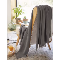 Altobuy 3663738068284 plaid Coton Gris