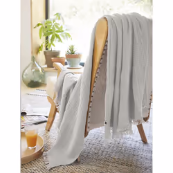 Altobuy 3663738068291 plaid Coton Gris