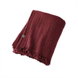 Altobuy 3663738068369 plaid Coton Bordeaux