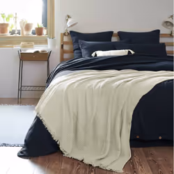 Altobuy 3663738068451 plaid Coton Vert - Vue supplémentaire 5