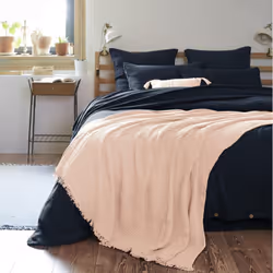 Altobuy 3663738068468 plaid Coton Rose - Vue supplémentaire 5