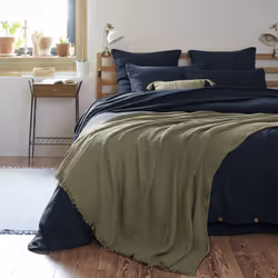 Altobuy 3663738068499 plaid Coton Vert - Vue supplémentaire 5
