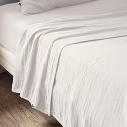 Altobuy 3663738069397, Drap de lit, Coton, 240 x 300 cm, Blanc, Inde, 360 mm