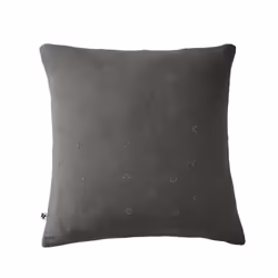Altobuy 3663738069601, Gris, Coton, Adulte, Ourea motif, Inde, 60 x 60 cm