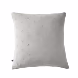 Altobuy 3663738069618, Gris, Coton, Adulte, Ourea motif, Inde, 60 x 60 cm