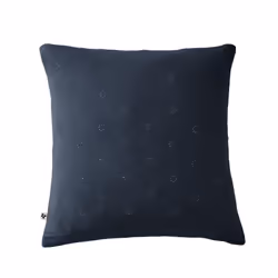 Altobuy 3663738069700, Bleu, Coton, Adulte, Ourea motif, Inde, 60 x 60 cm